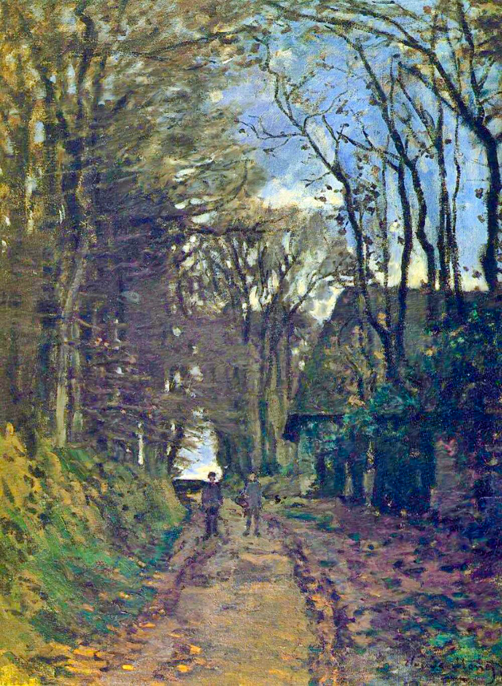 Lane in Normandy 1868